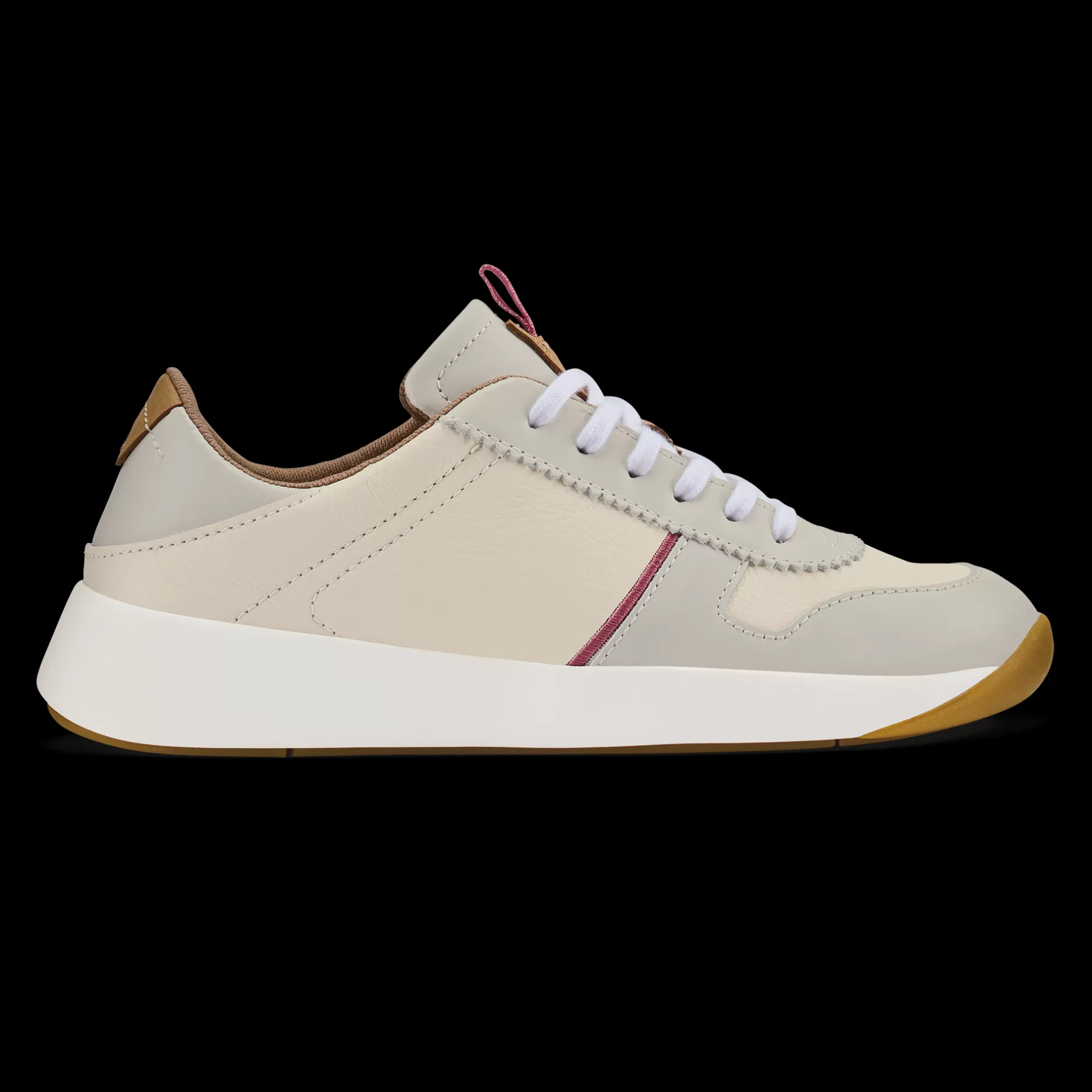 OluKai Shoes>Kaulele Women'S Leather Sneakers