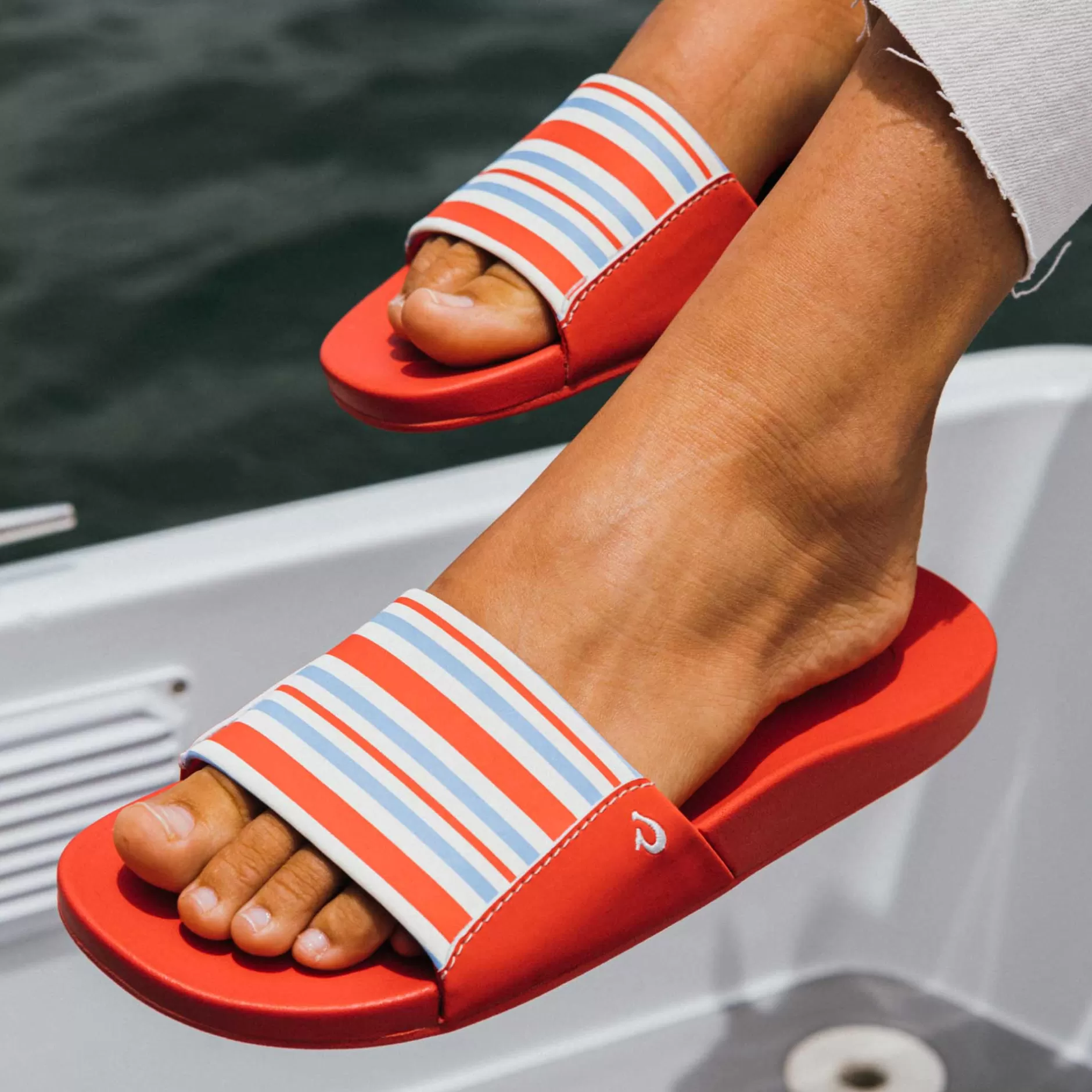 OluKai Sandals>Kipuni Women'S Slide Sandals