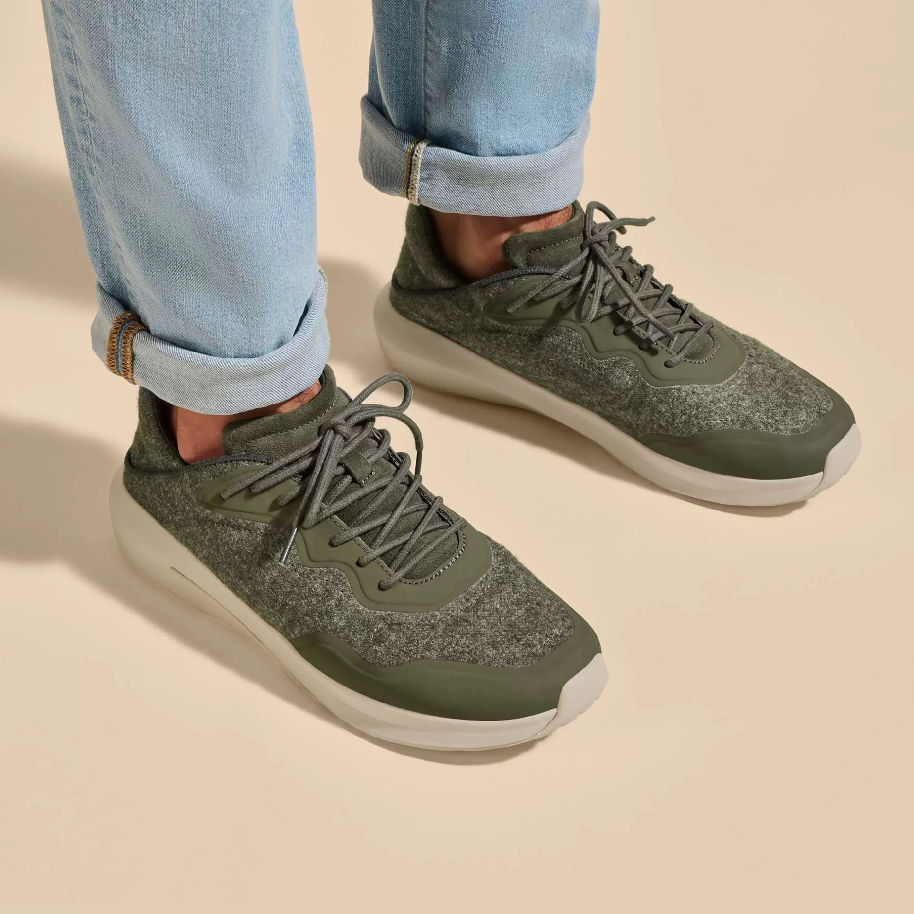 OluKai Shoes>Koheo Hulu Men'S Wool Sneakers