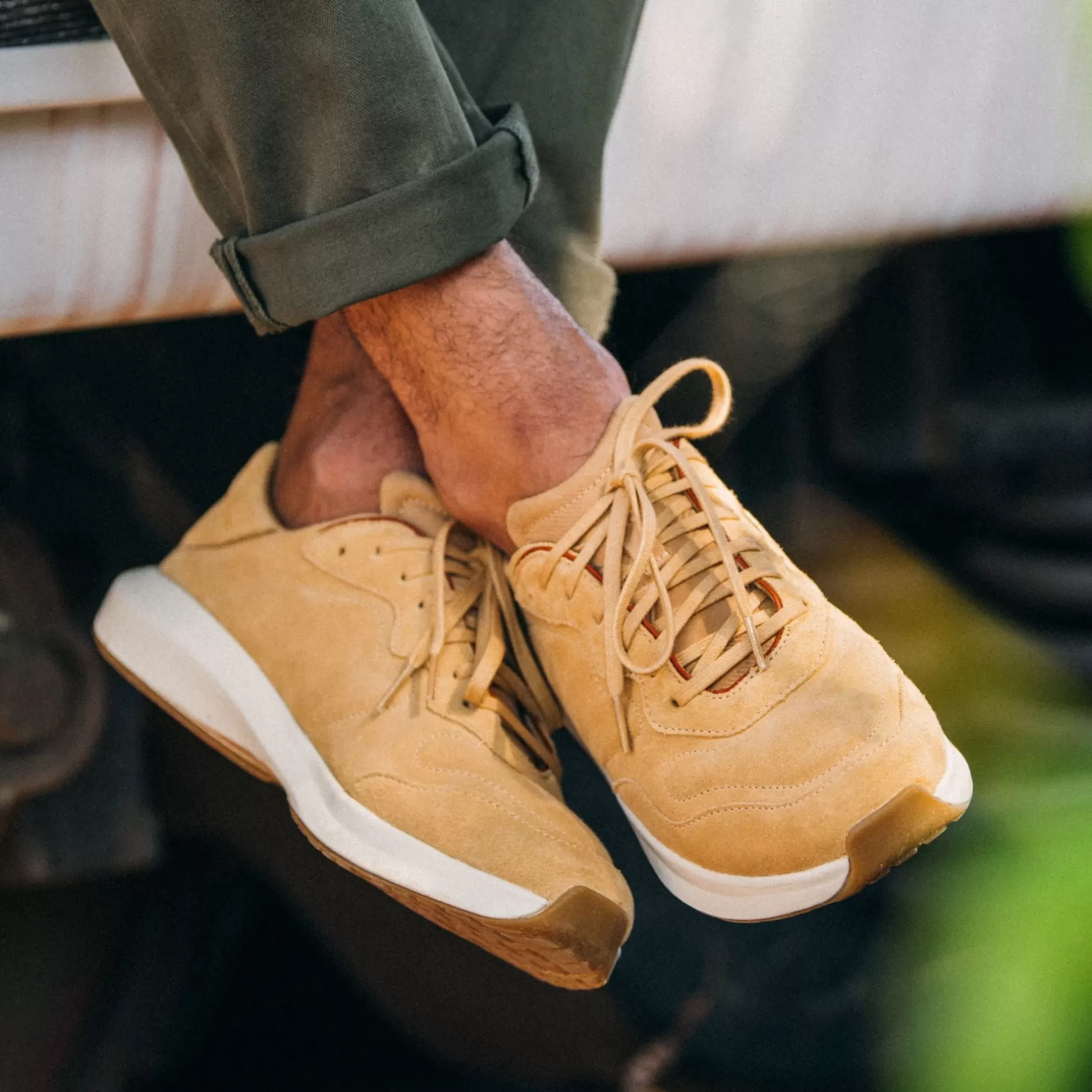 OluKai Shoes>Koheo Men'S Suede Lifestyle Sneakers