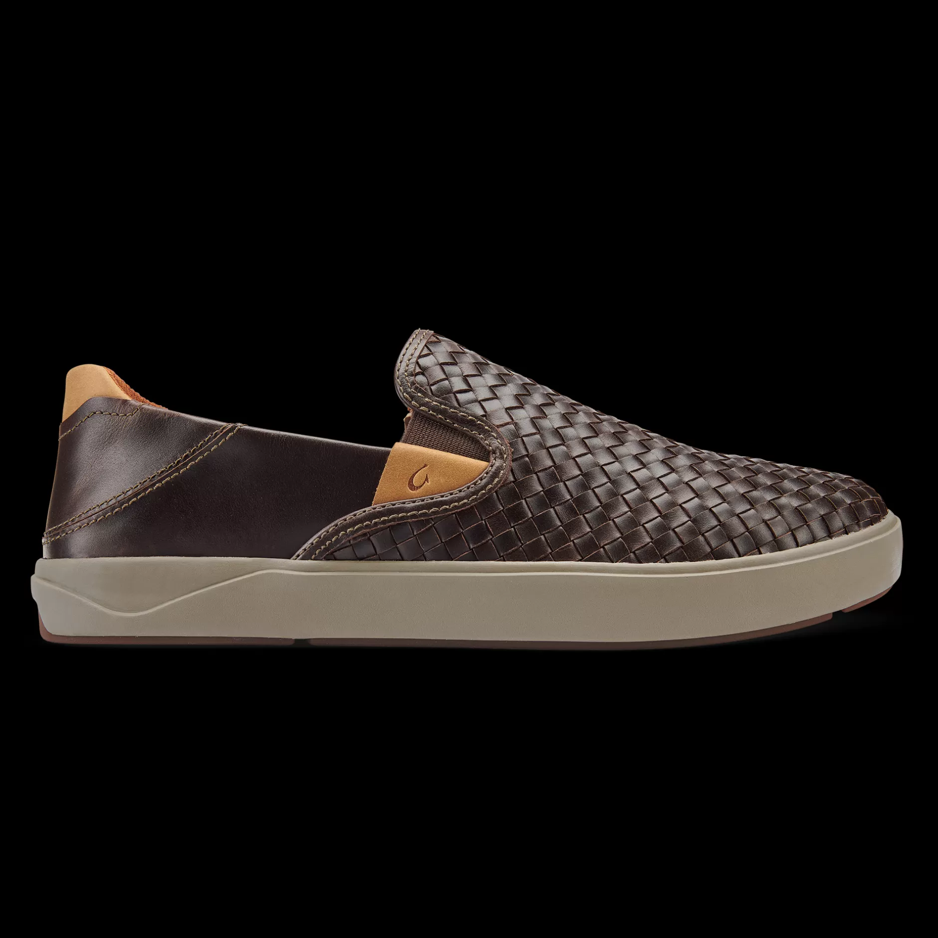 OluKai Shoes>Lae'Ahi Lauhala Men'S Woven Leather Shoes