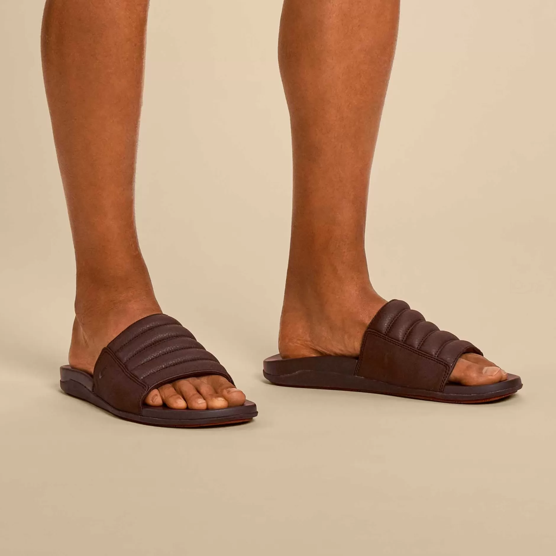 OluKai Sandals>Maha 'Olu Men'S Comfortable Slide Sandals