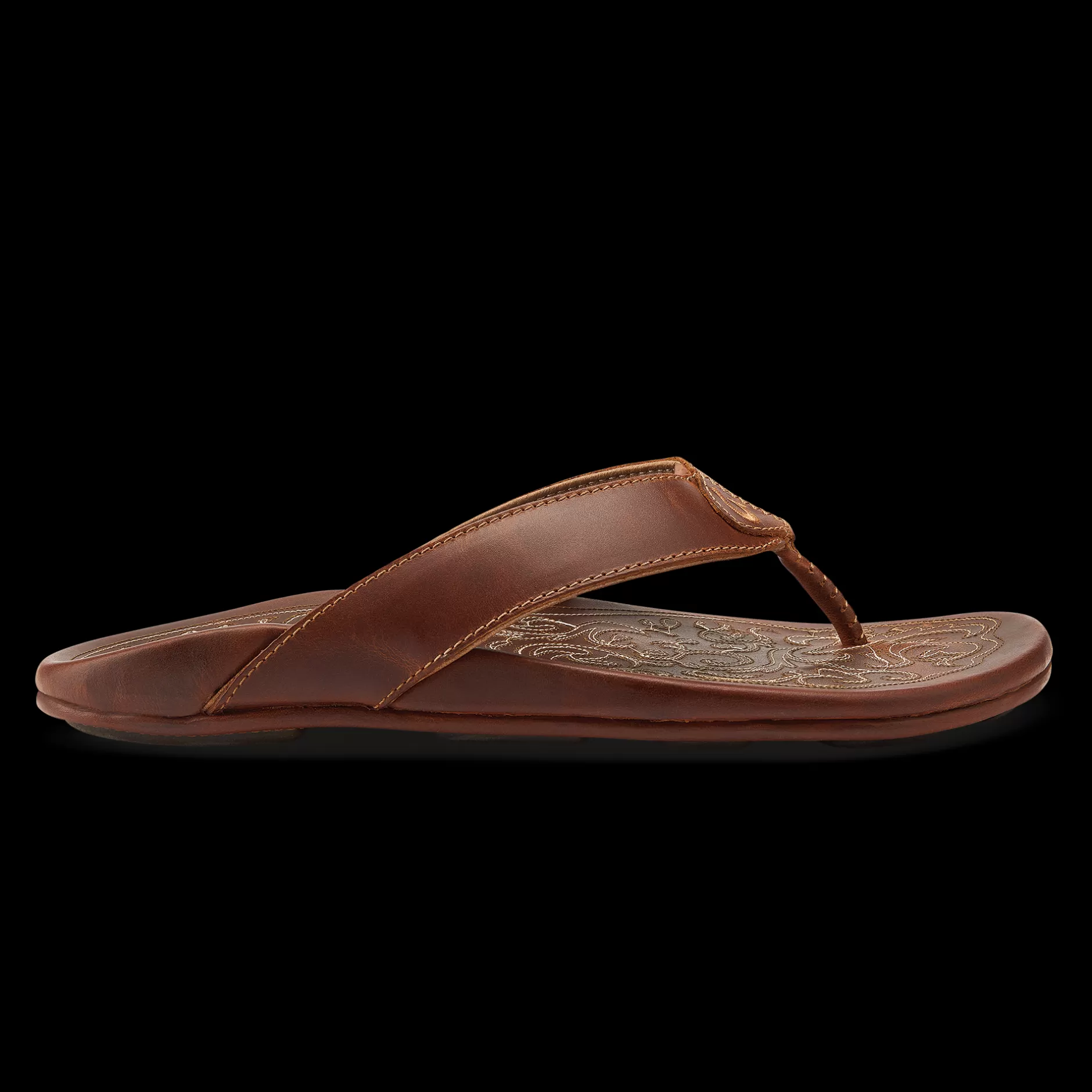 OluKai Sandals>Mekila Men'S High-Character Leather Sandals