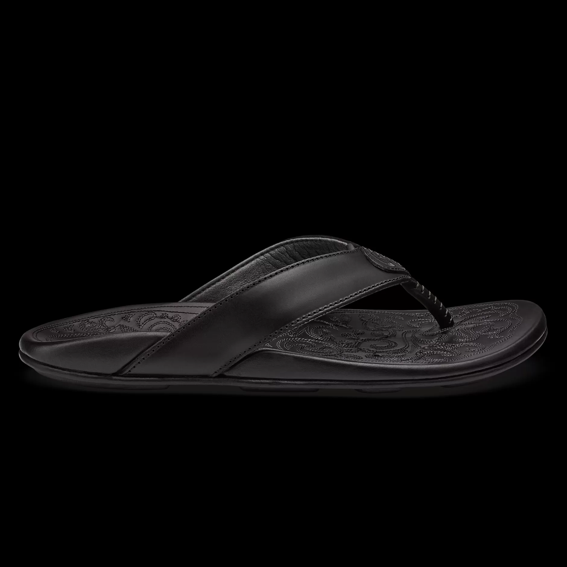 OluKai Sandals>Mekila Men'S High-Character Leather Sandals