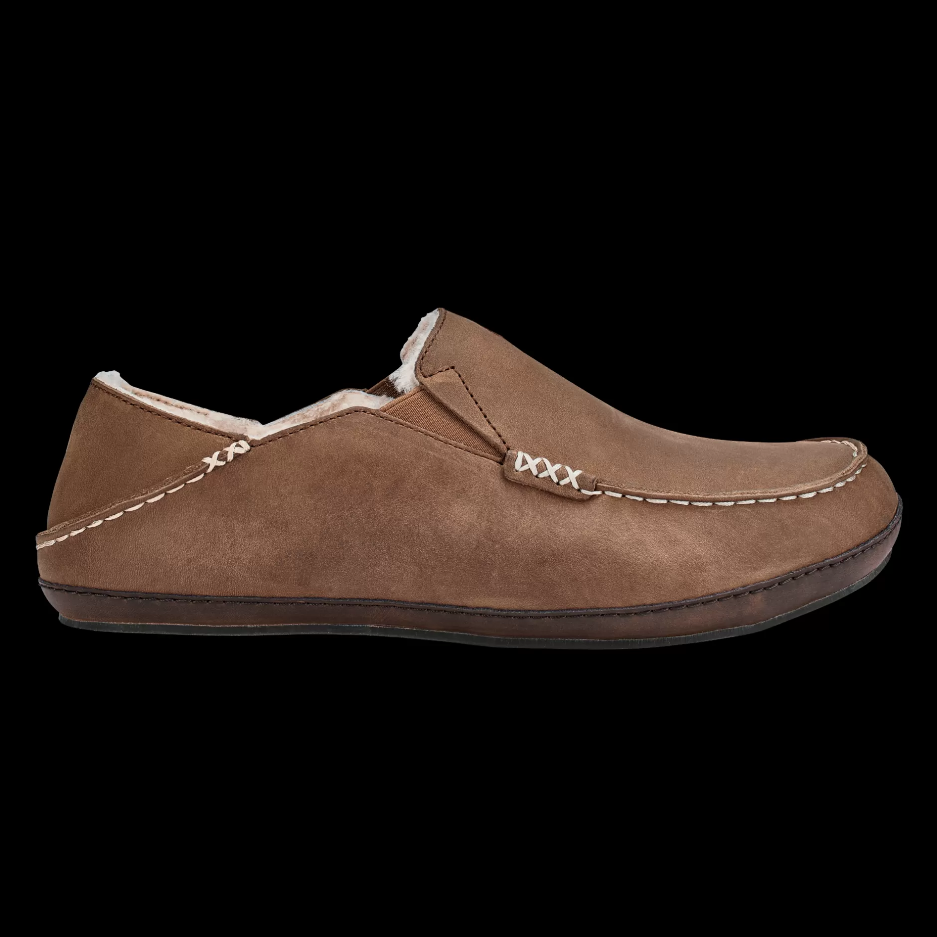 OluKai Slippers>Moloa Slipper Men'S Premium Leather Slippers