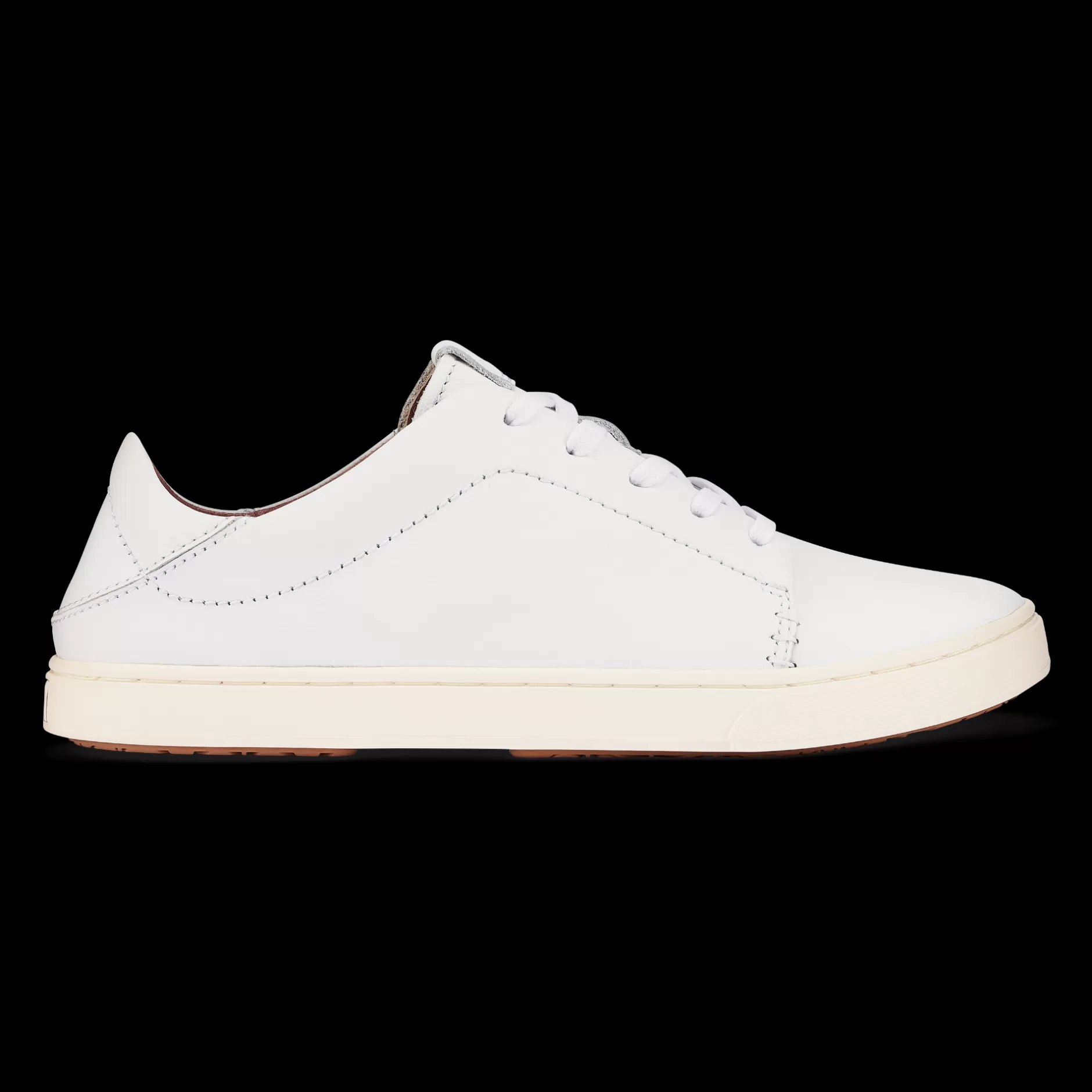 OluKai Shoes>Pehuea Li 'Ili Women'S Everyday Leather Sneakers