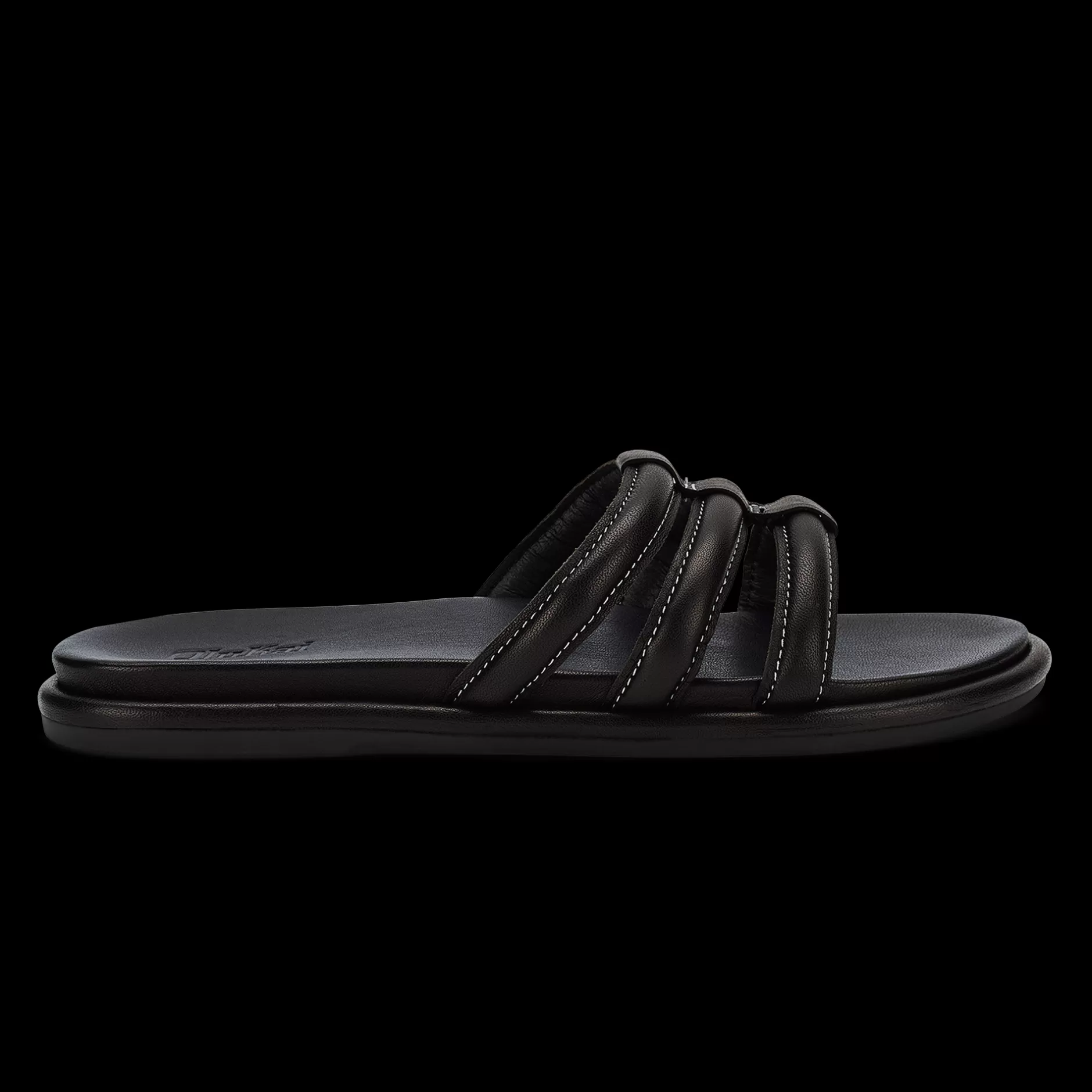 OluKai Sandals>Tiare Slide Women'S Leather Slide Sandals