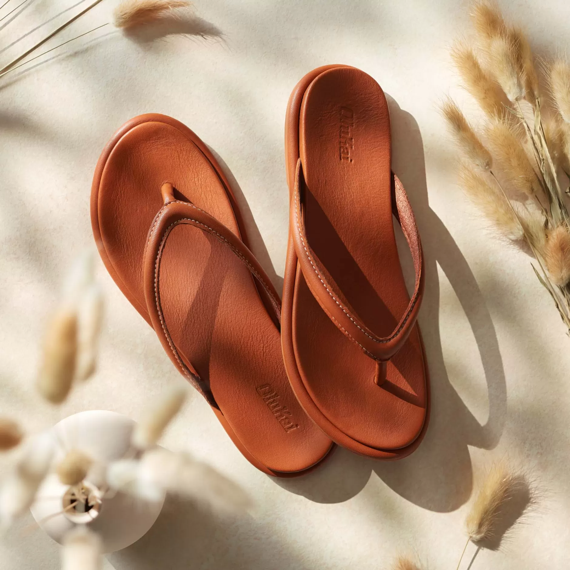 OluKai Sandals>Tiare Women'S Leather Beach Sandals