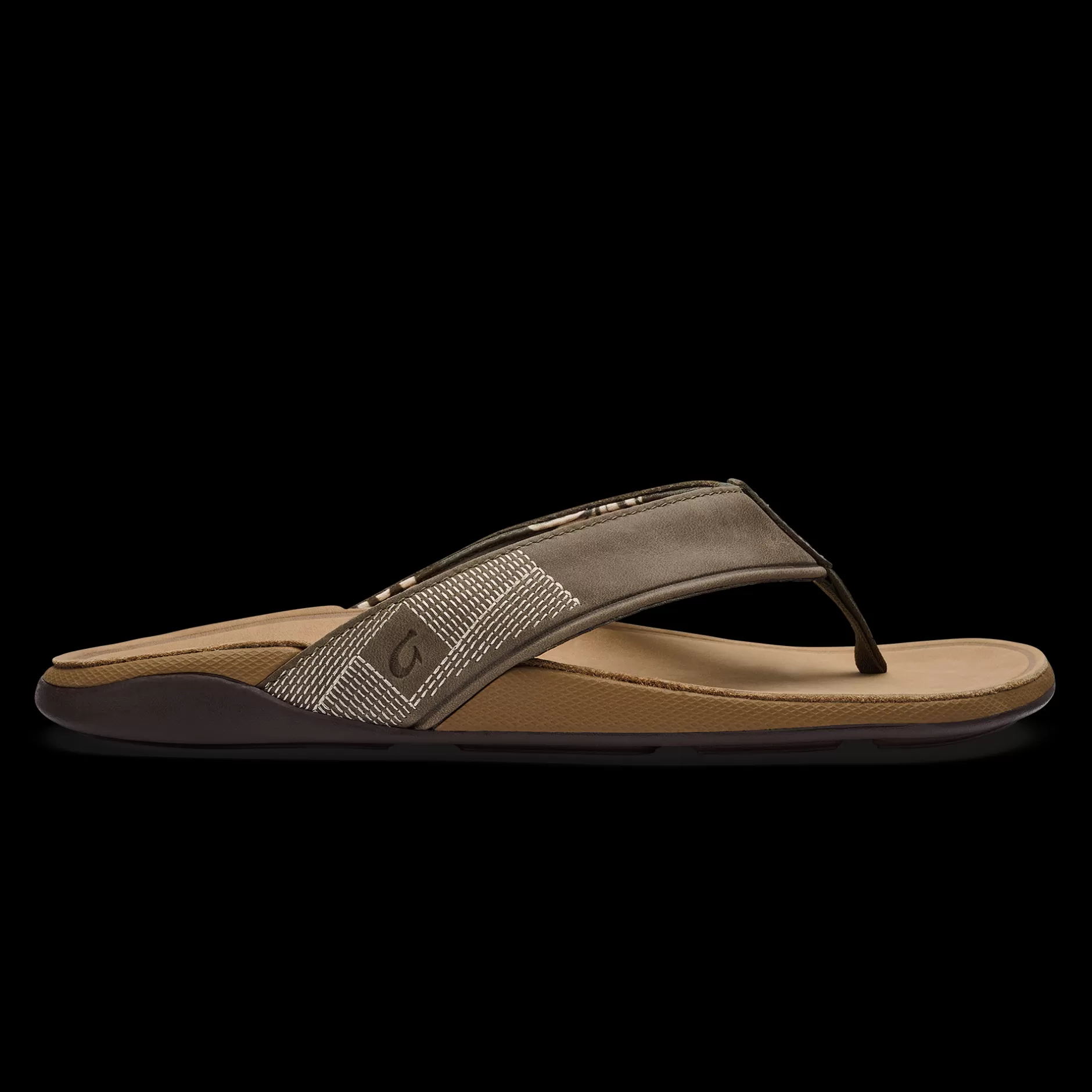 OluKai Sandals>Tuahine Men'S Leather Beach Sandals