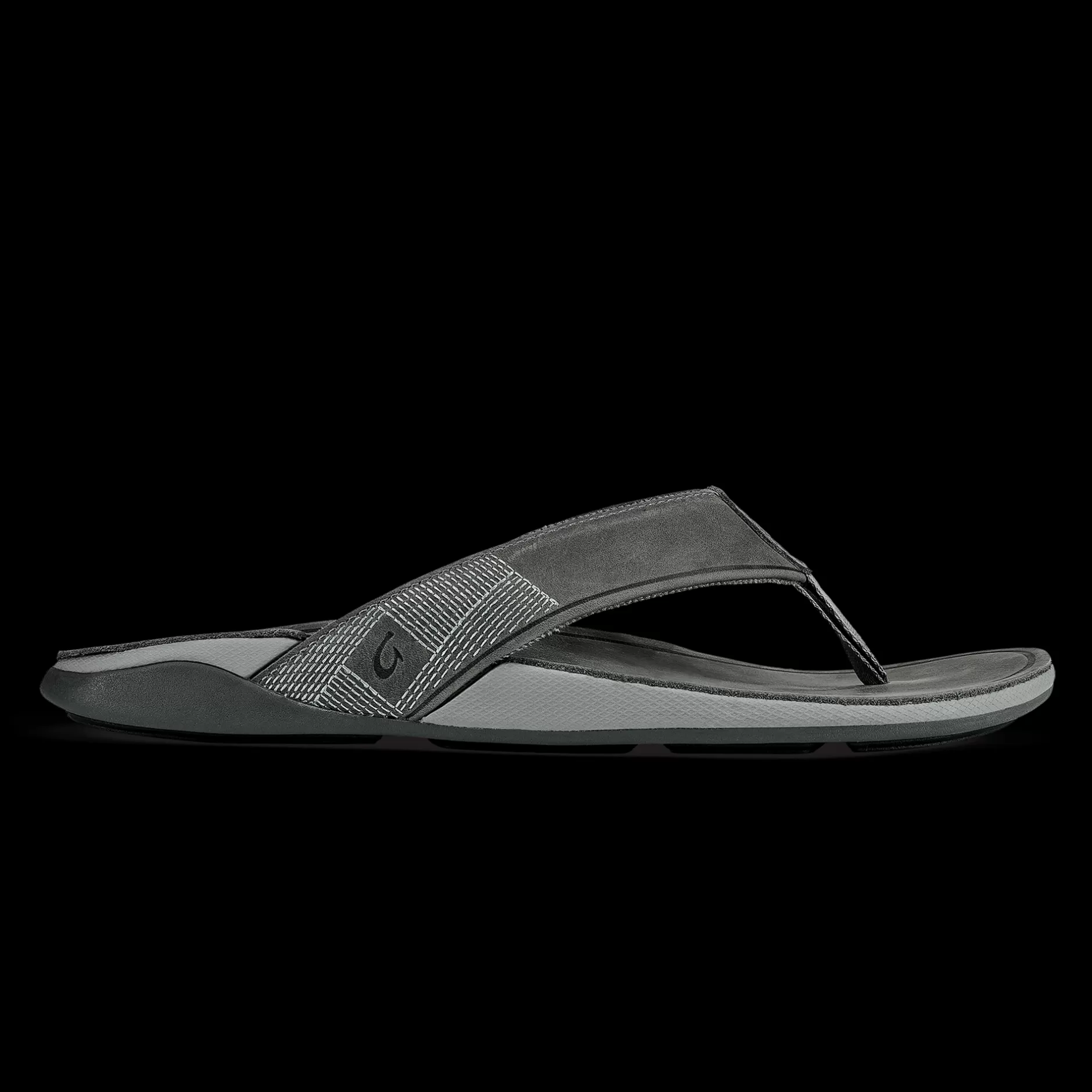 OluKai Sandals>Tuahine Men'S Leather Beach Sandals