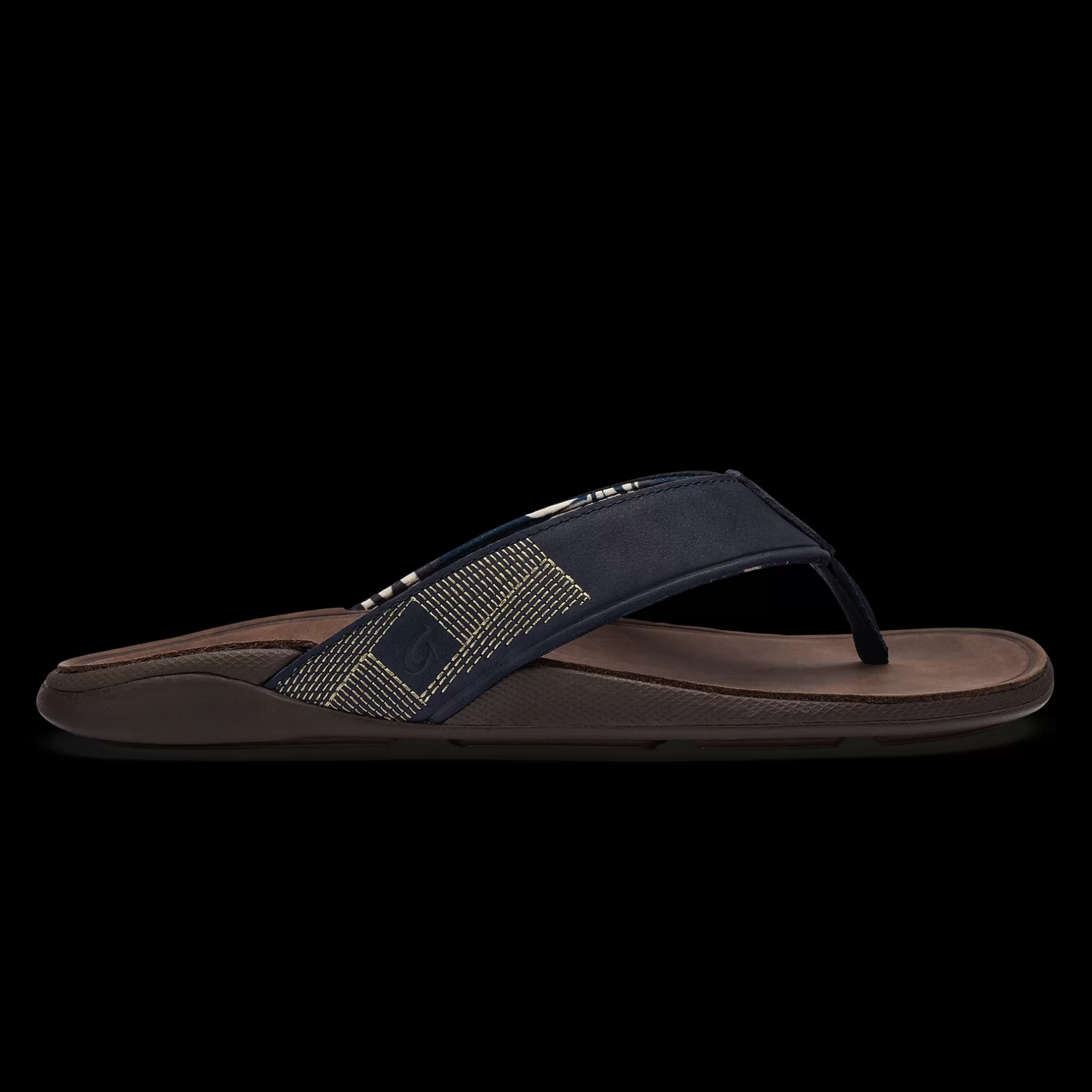 OluKai Sandals>Tuahine Men'S Leather Beach Sandals