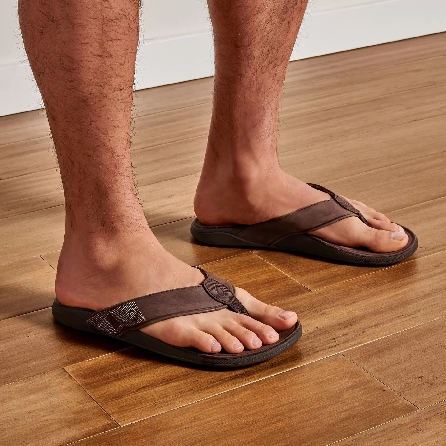 OluKai Sandals>Tuahine Men'S Leather Beach Sandals