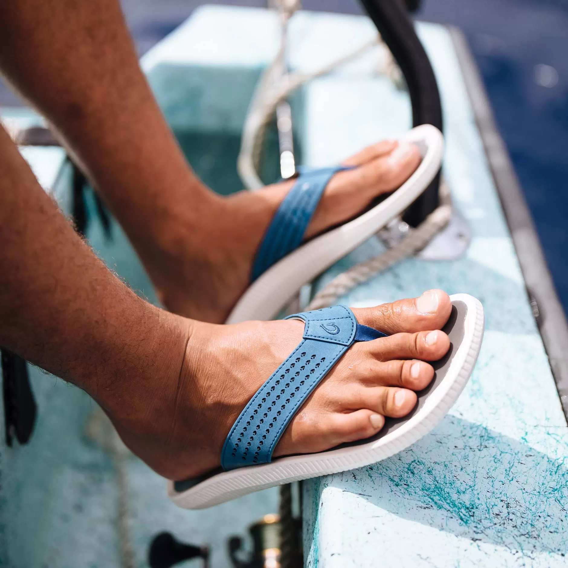 OluKai Sandals>Ulele Men'S Water-Ready Beach Sandals